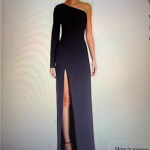 Elizabeth and James Dark Blue Gown Dress Palila Dress